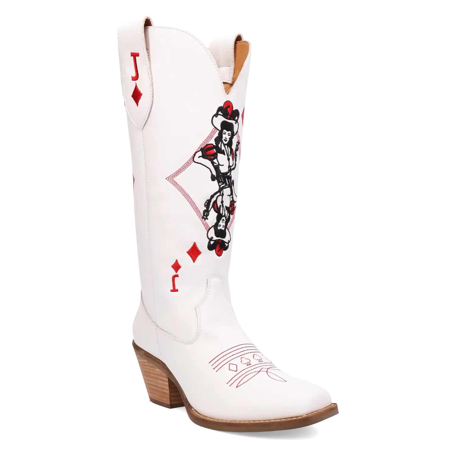 Dingo Jack of Diamonds - Bottes de cow-girl en cuir pour femme