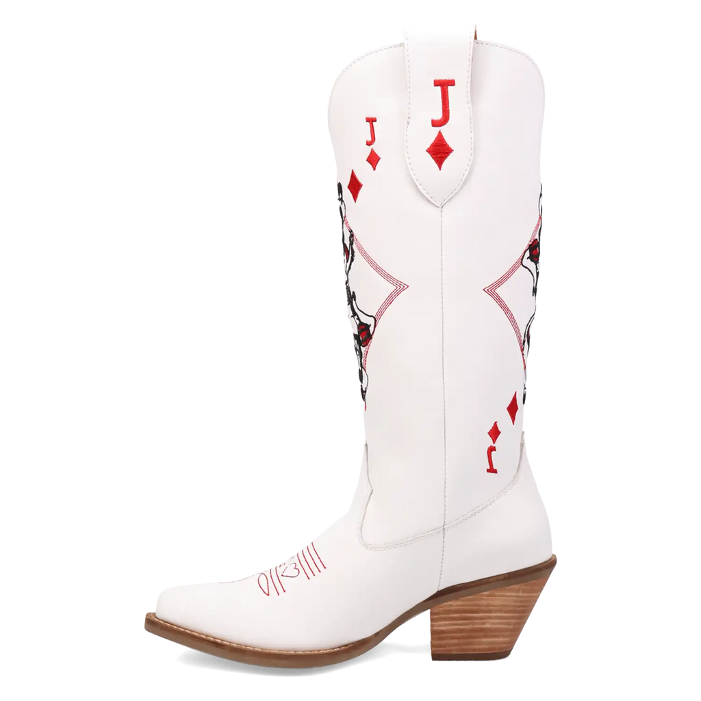 Dingo Jack of Diamonds - Bottes de cow-girl en cuir pour femme