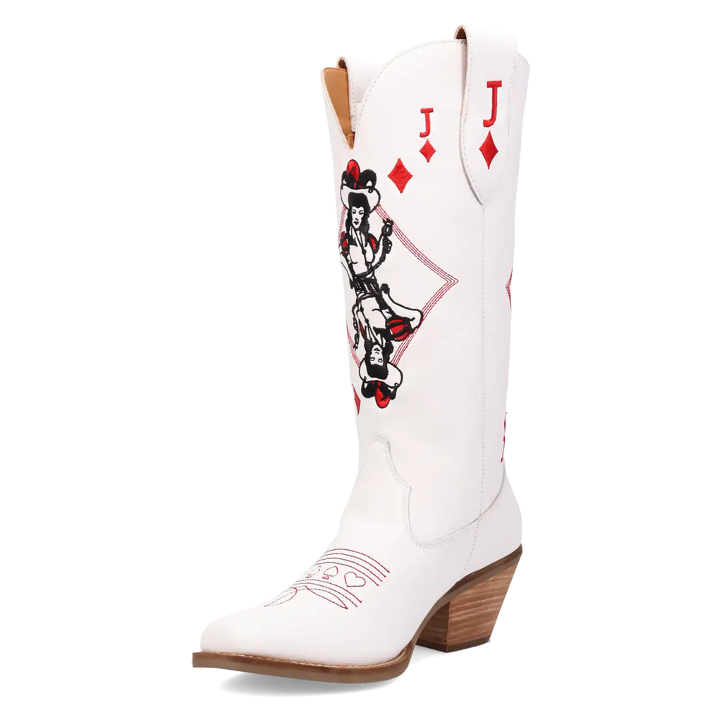 Dingo Jack of Diamonds - Bottes de cow-girl en cuir pour femme