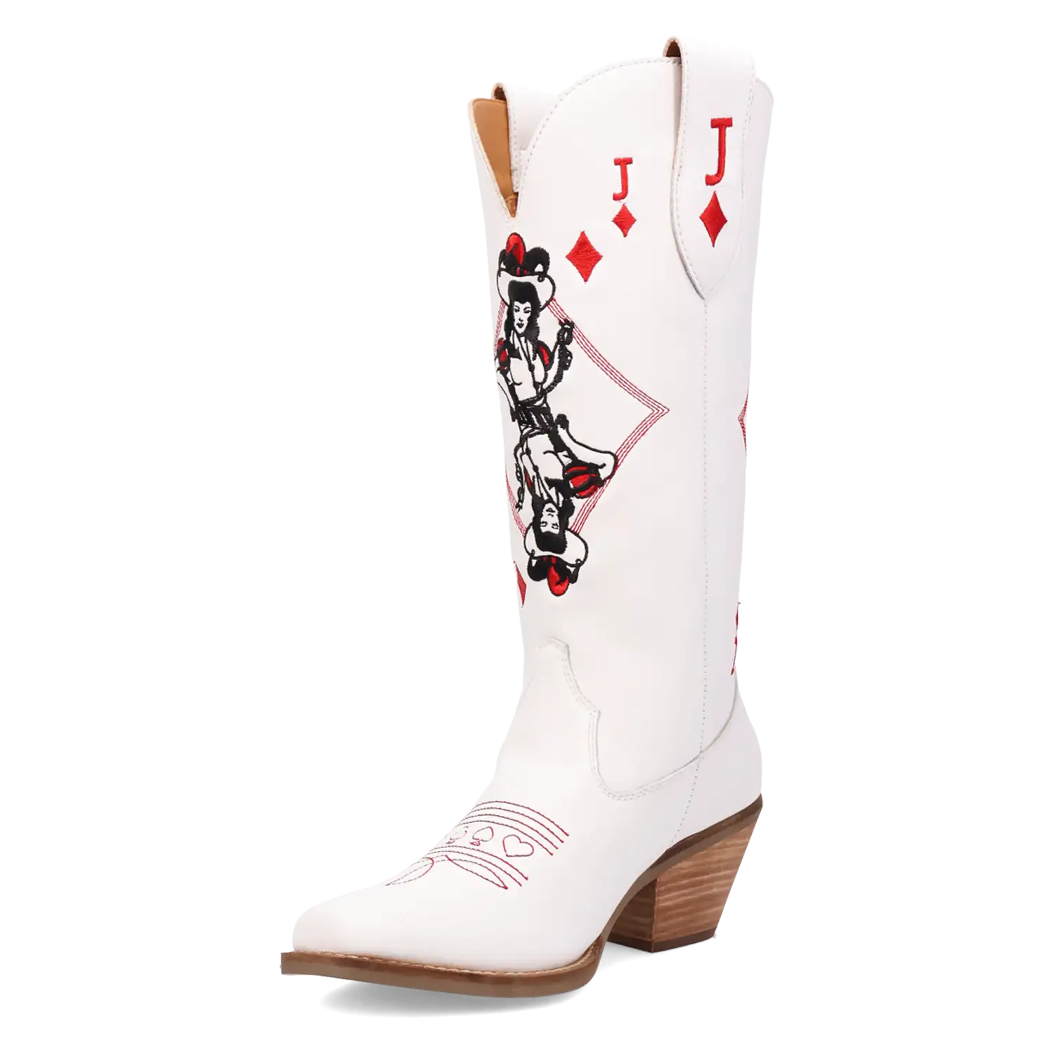 Dingo Jack of Diamonds - Bottes de cow-girl en cuir pour femme