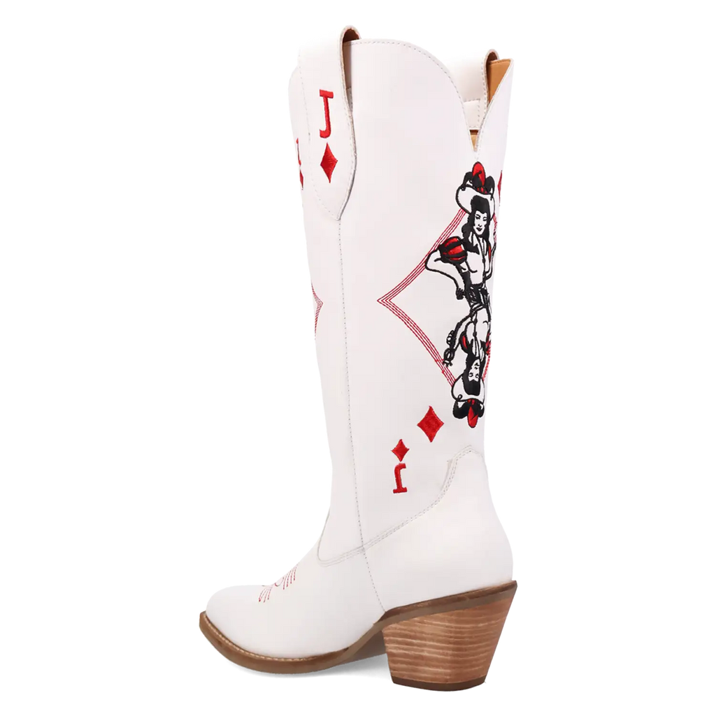 Dingo Jack of Diamonds - Bottes de cow-girl en cuir pour femme