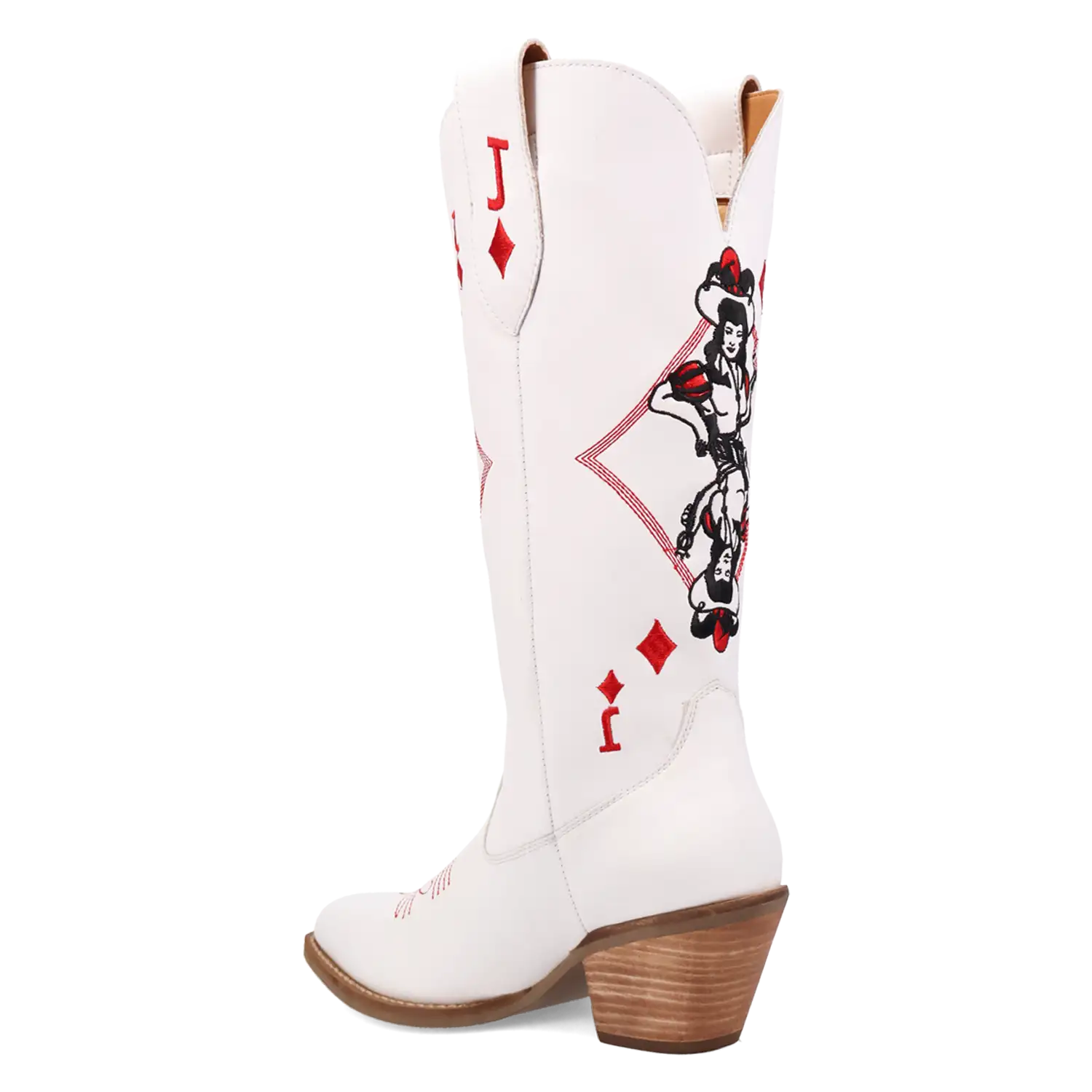 Dingo Jack of Diamonds - Bottes de cow-girl en cuir pour femme
