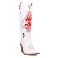 Bottes de cowgirl en cuir Dingo Ace of Spades pour femme