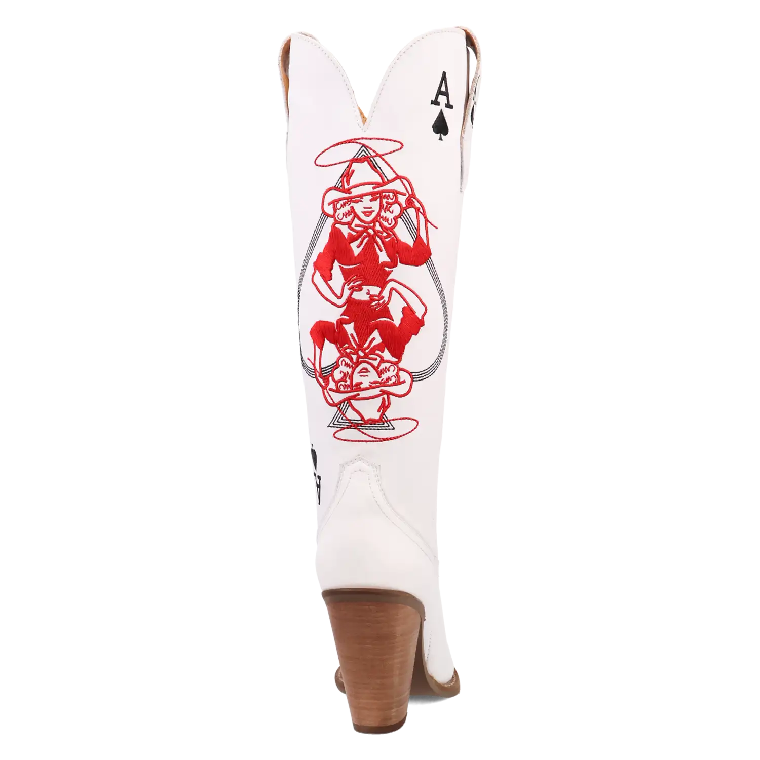 Bottes de cowgirl en cuir Dingo Ace of Spades pour femme