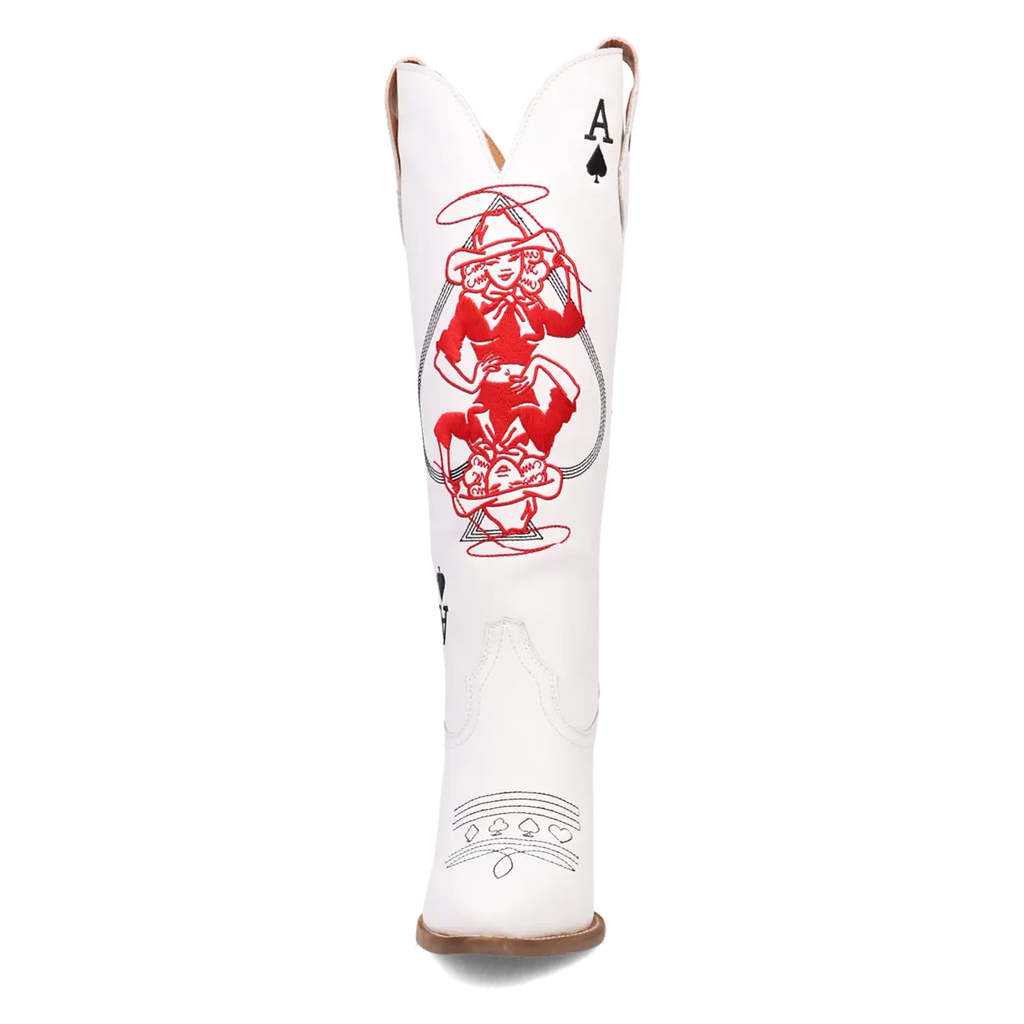 Bottes de cowgirl en cuir Dingo Ace of Spades pour femme