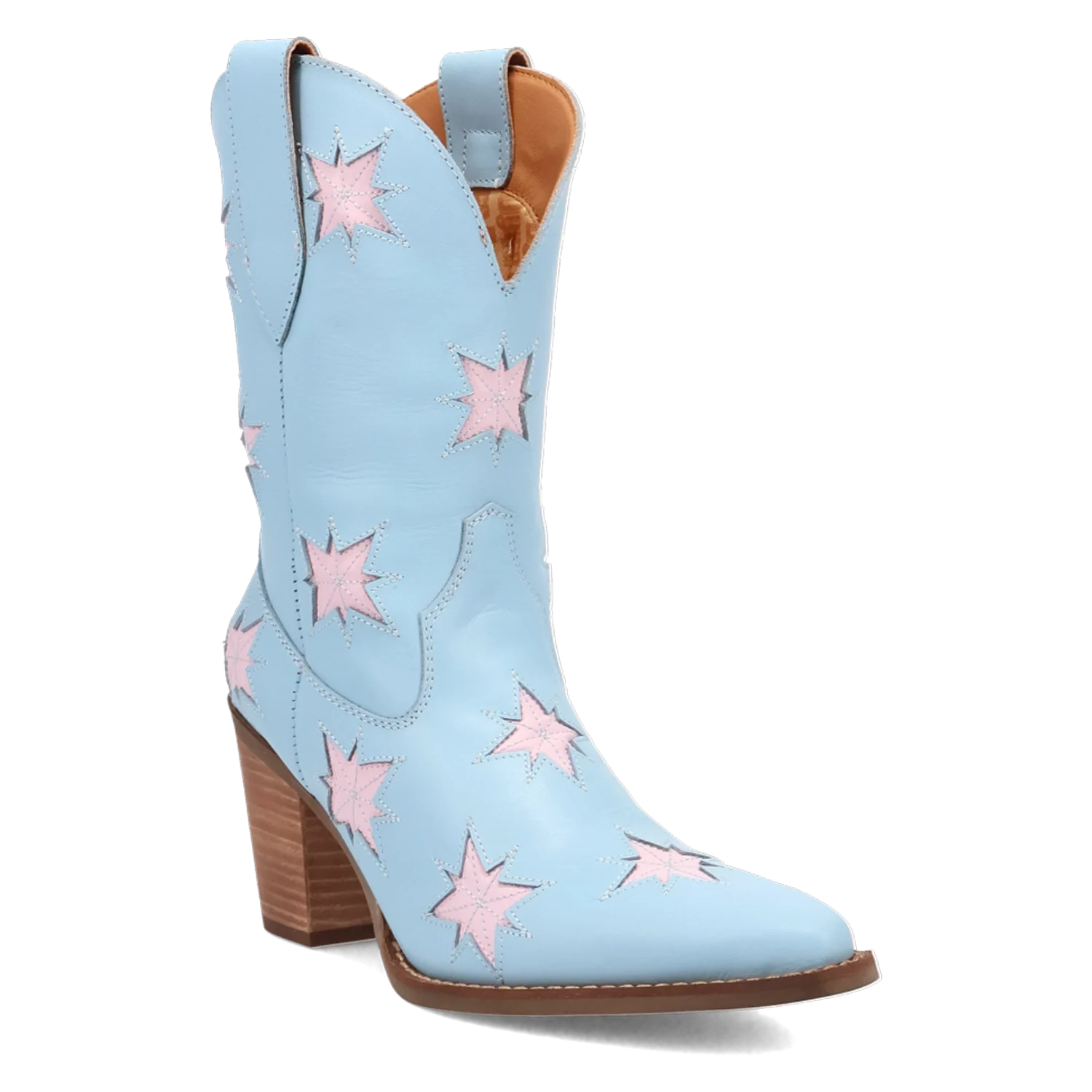Dingo Starburst - Bottes de cow-girl en cuir pour femme