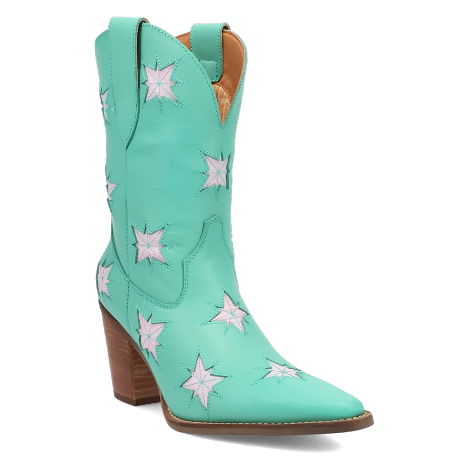 Dingo Starburst - Bottes de cow-girl en cuir pour femme