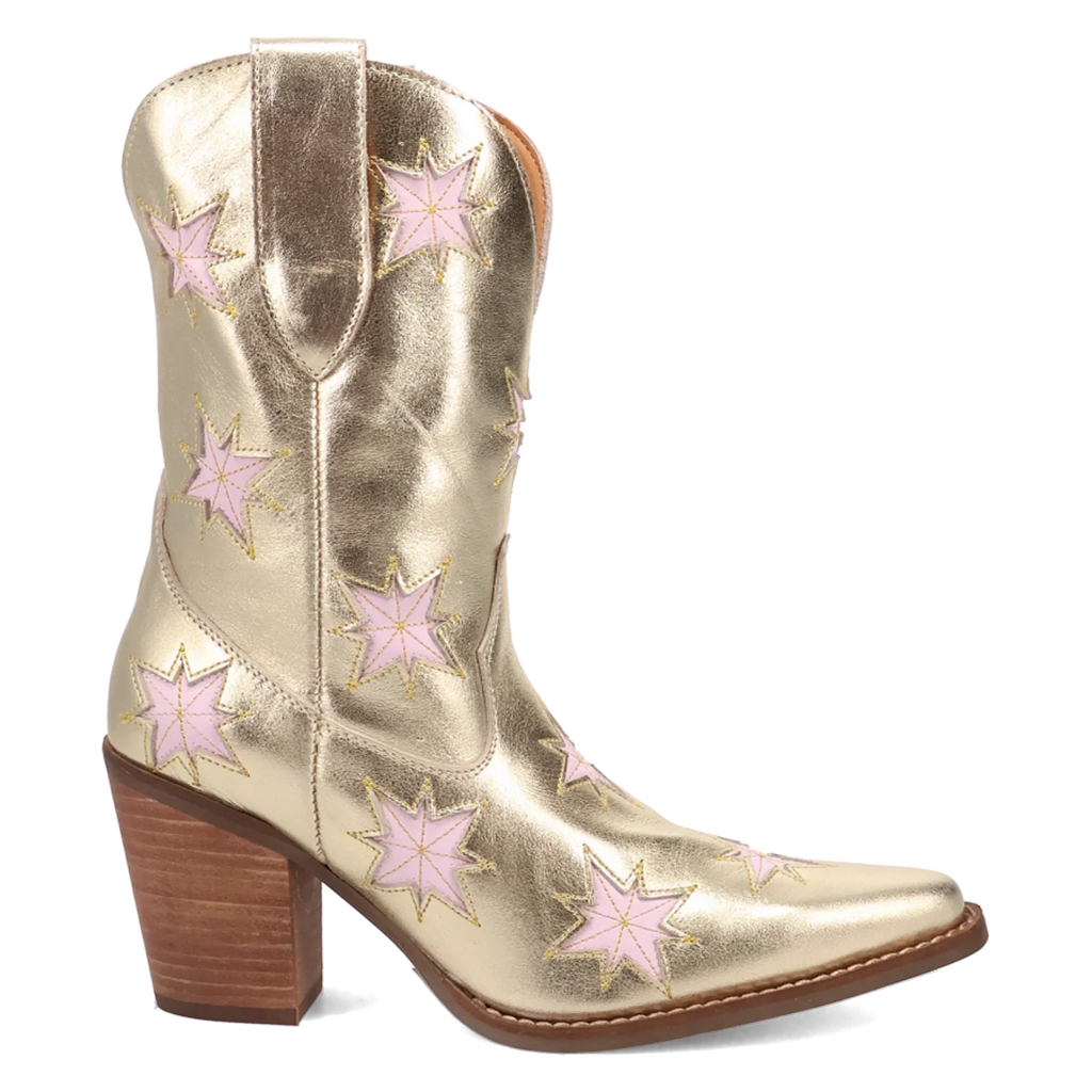 Dingo Starburst - Bottes de cow-girl en cuir pour femme