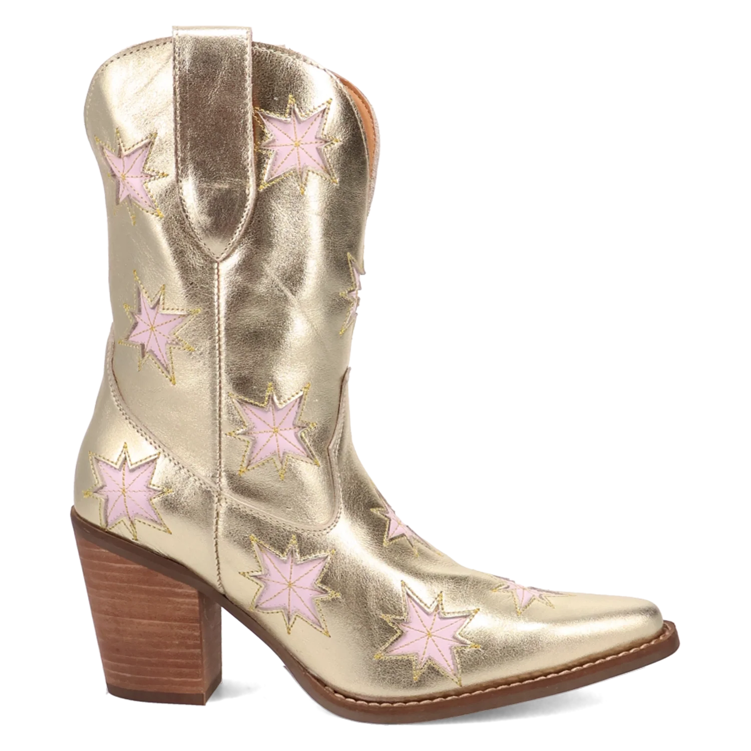 Dingo Starburst - Bottes de cow-girl en cuir pour femme