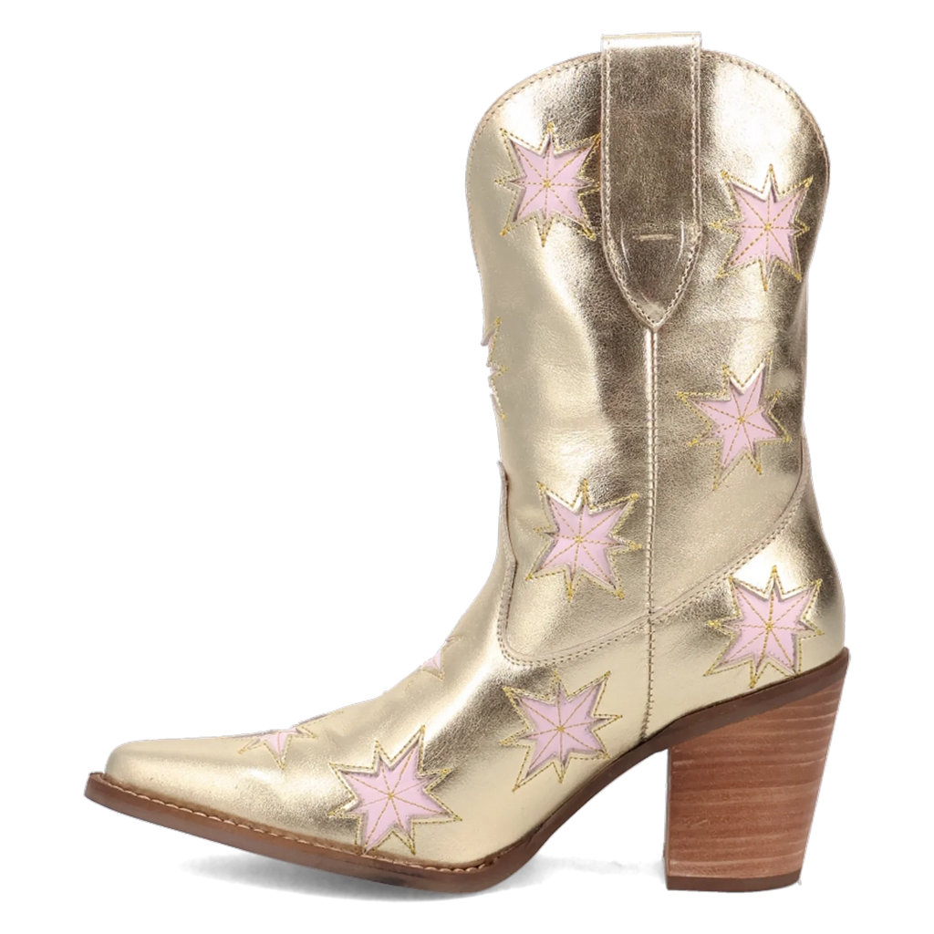 Dingo Starburst - Bottes de cow-girl en cuir pour femme