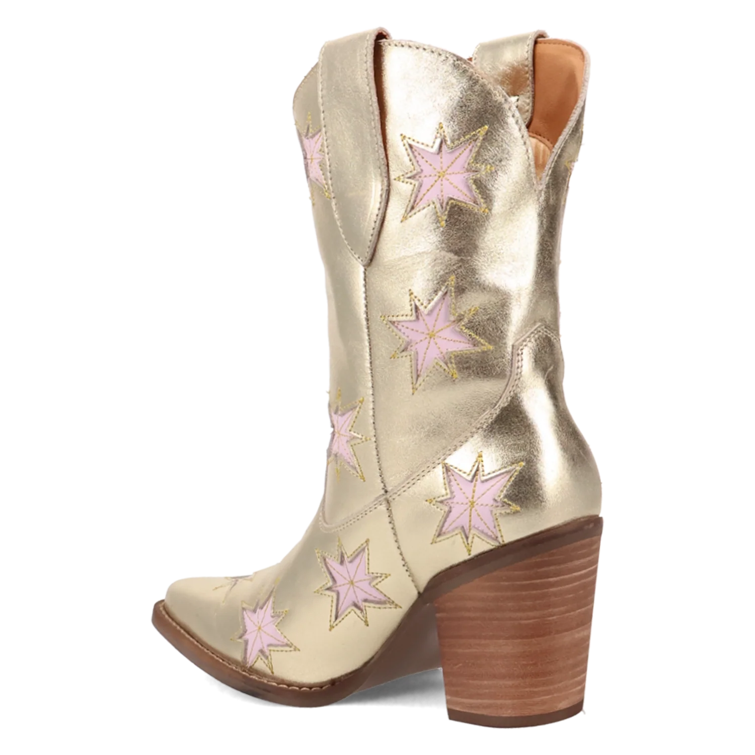 Dingo Starburst - Bottes de cow-girl en cuir pour femme
