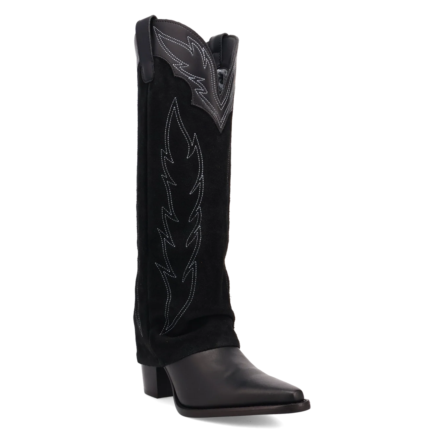 Bottes western en cuir Dingo Wild Fire pour femme