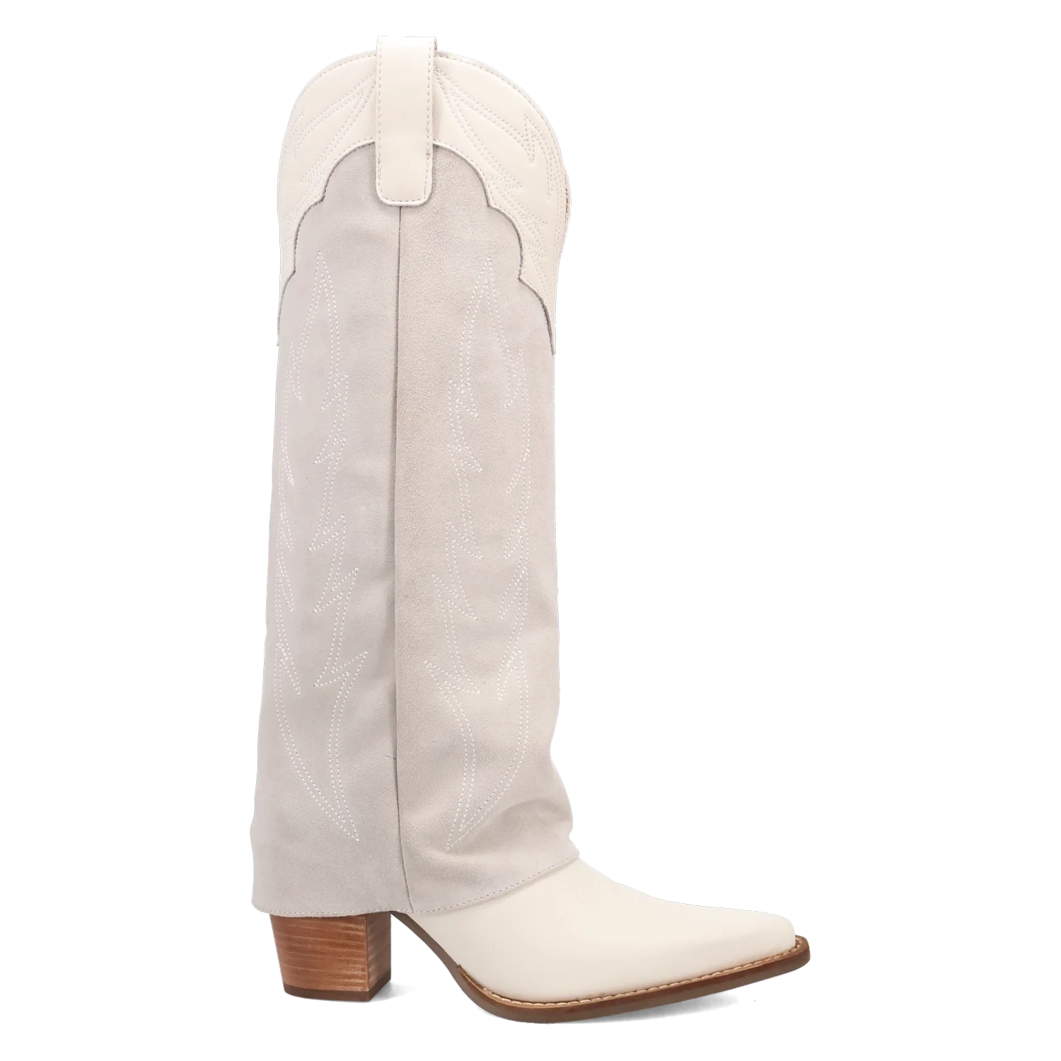 Bottes western en cuir Dingo Wild Fire pour femme