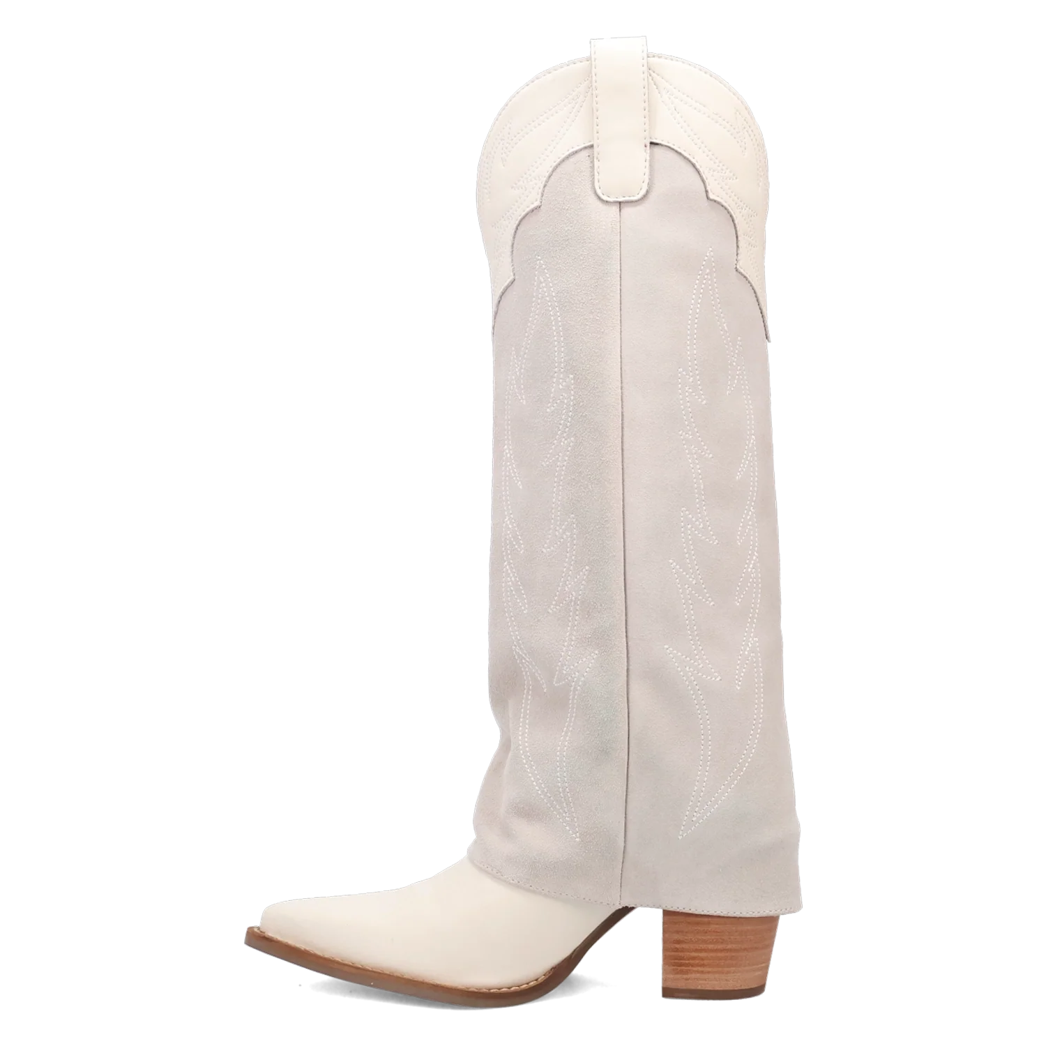 Bottes western en cuir Dingo Wild Fire pour femme
