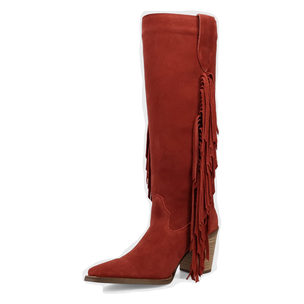 Dingo Twister - Bottes Cow-girl en Daim Femme