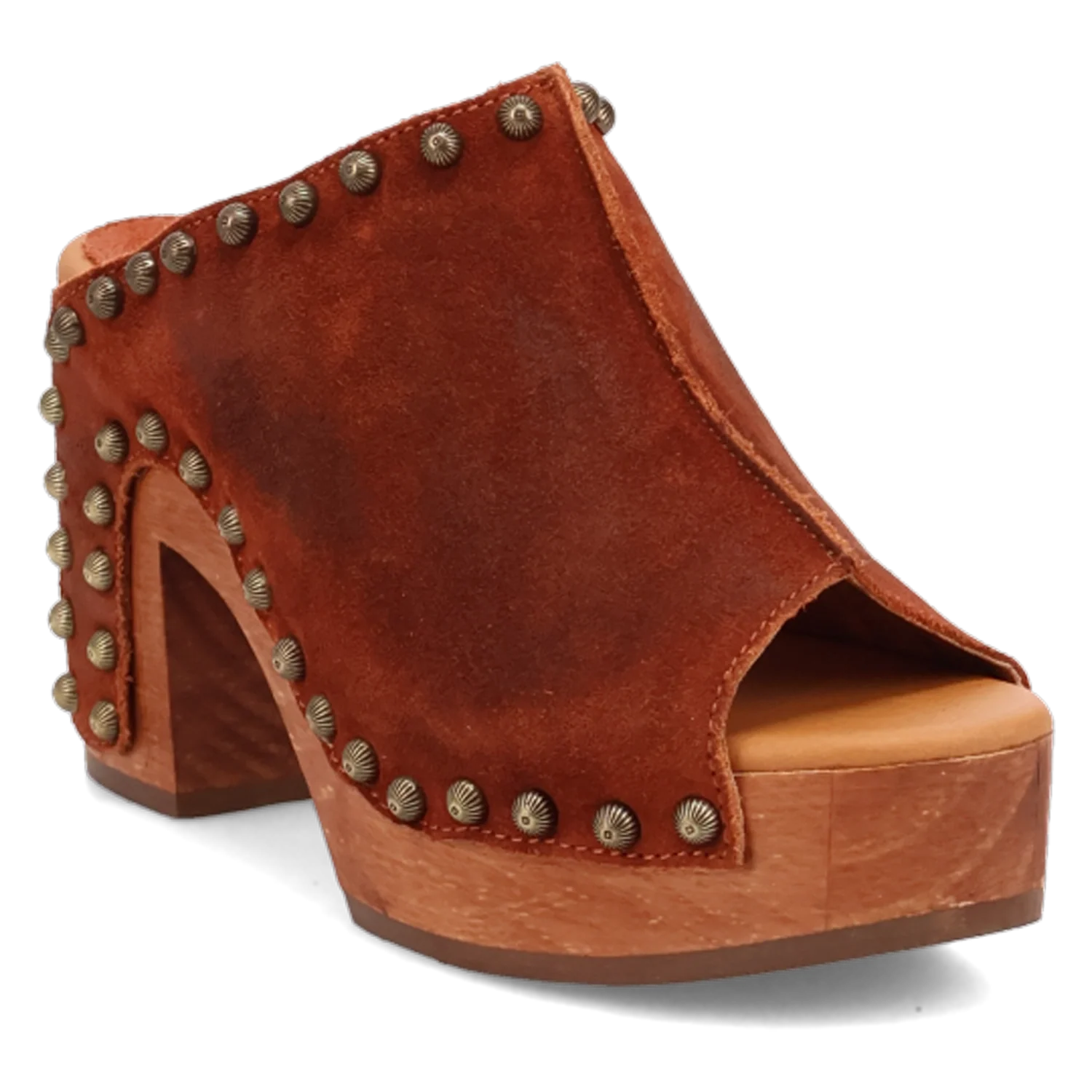 Dingo Echo - Sandales compensées en bois pour femme