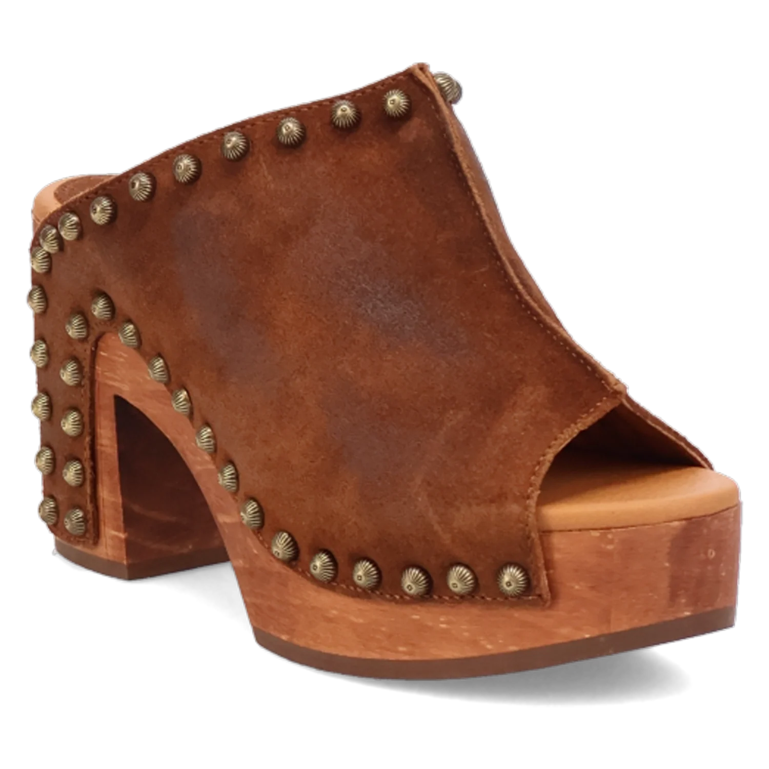 Dingo Echo - Sandales compensées en bois pour femme