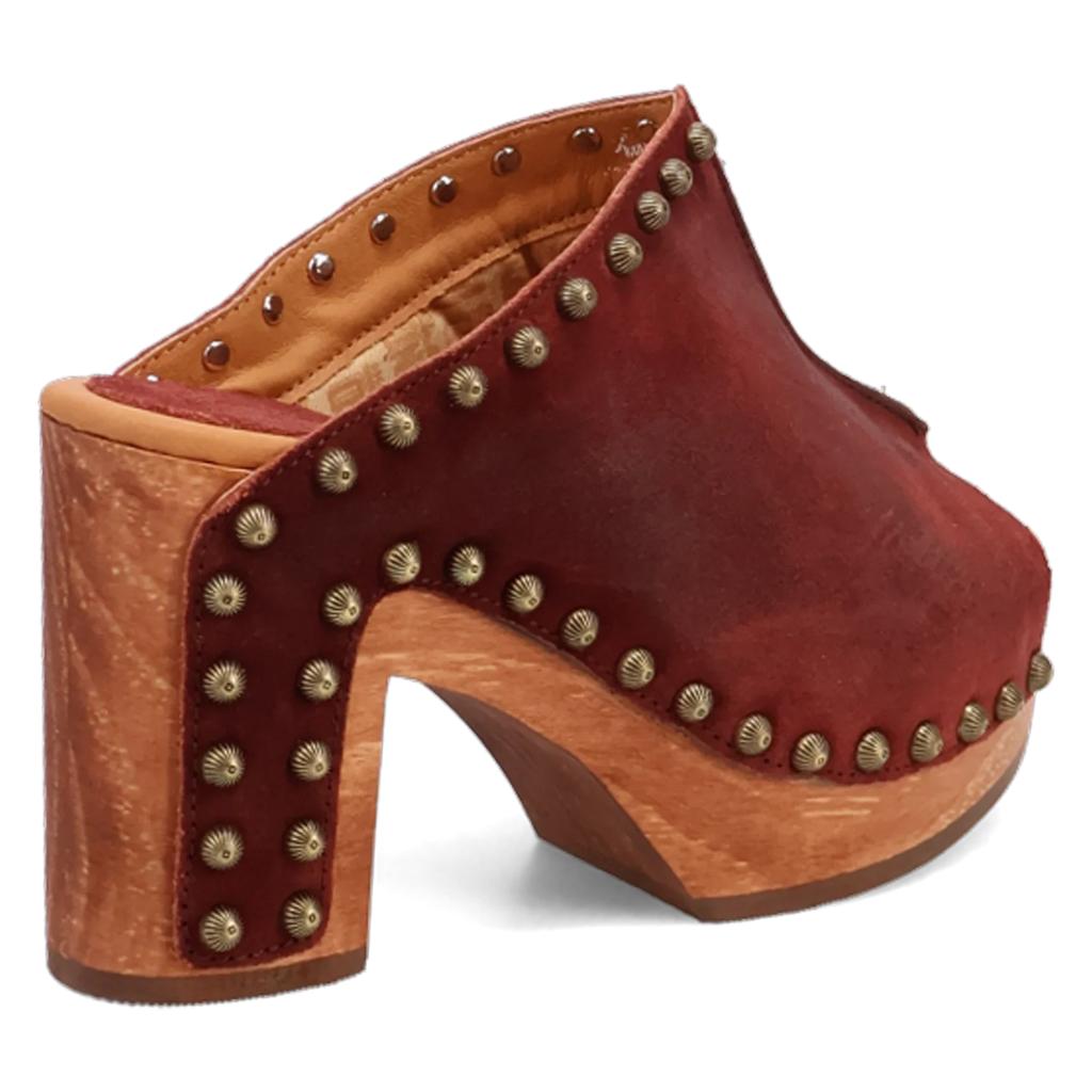 Dingo Echo - Sandales compensées en bois pour femme