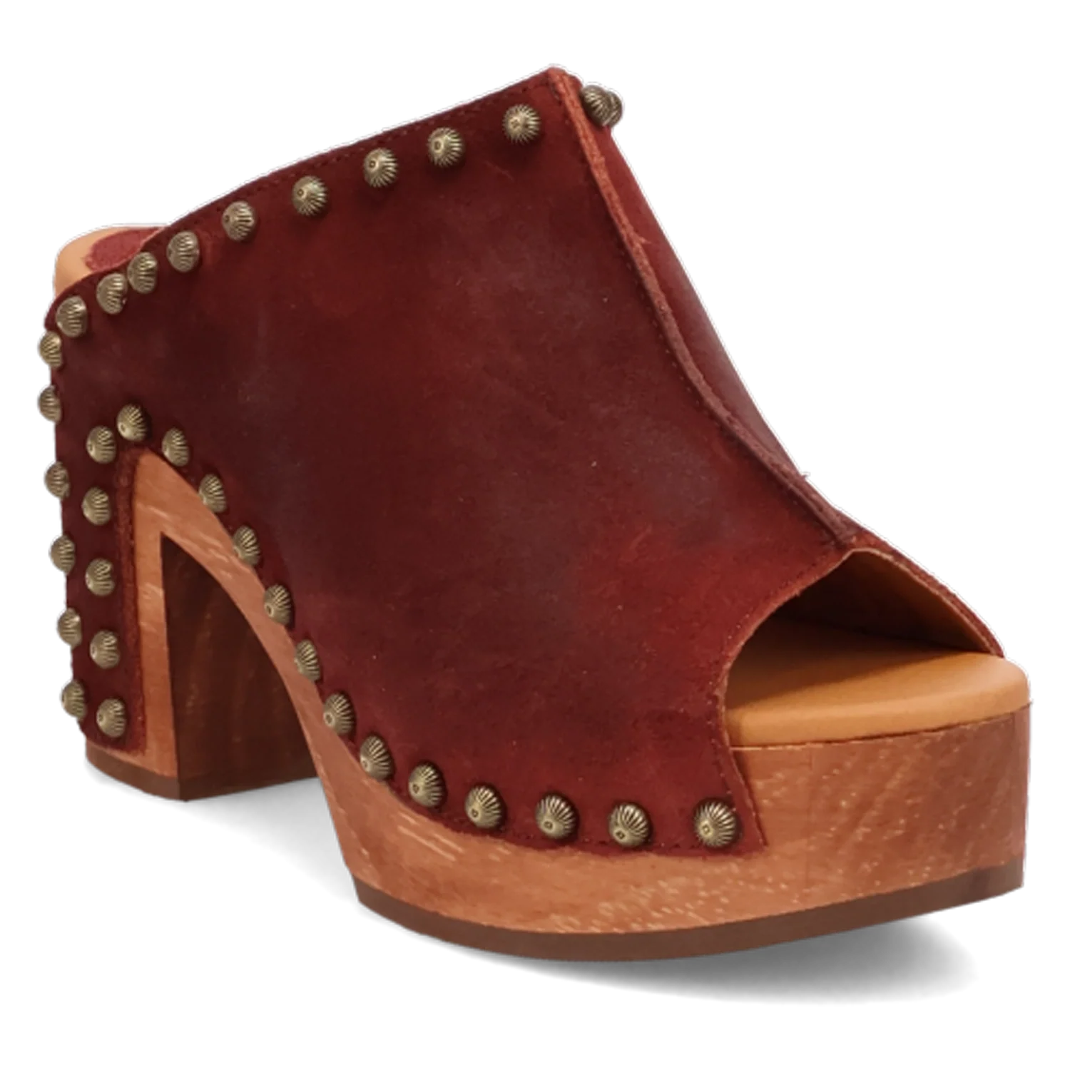 Dingo Echo - Sandales compensées en bois pour femme