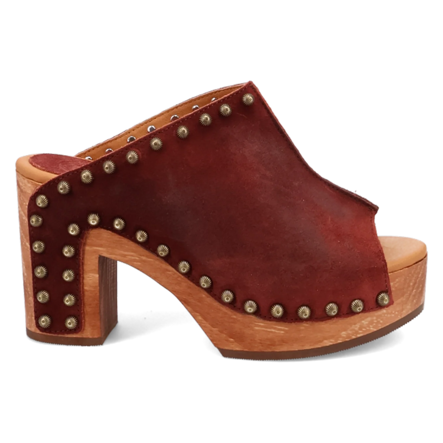 Dingo Echo - Sandales compensées en bois pour femme
