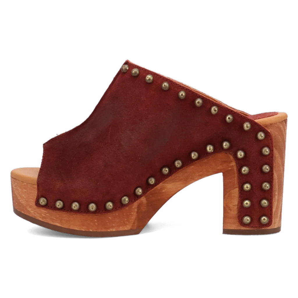 Dingo Echo - Sandales compensées en bois pour femme