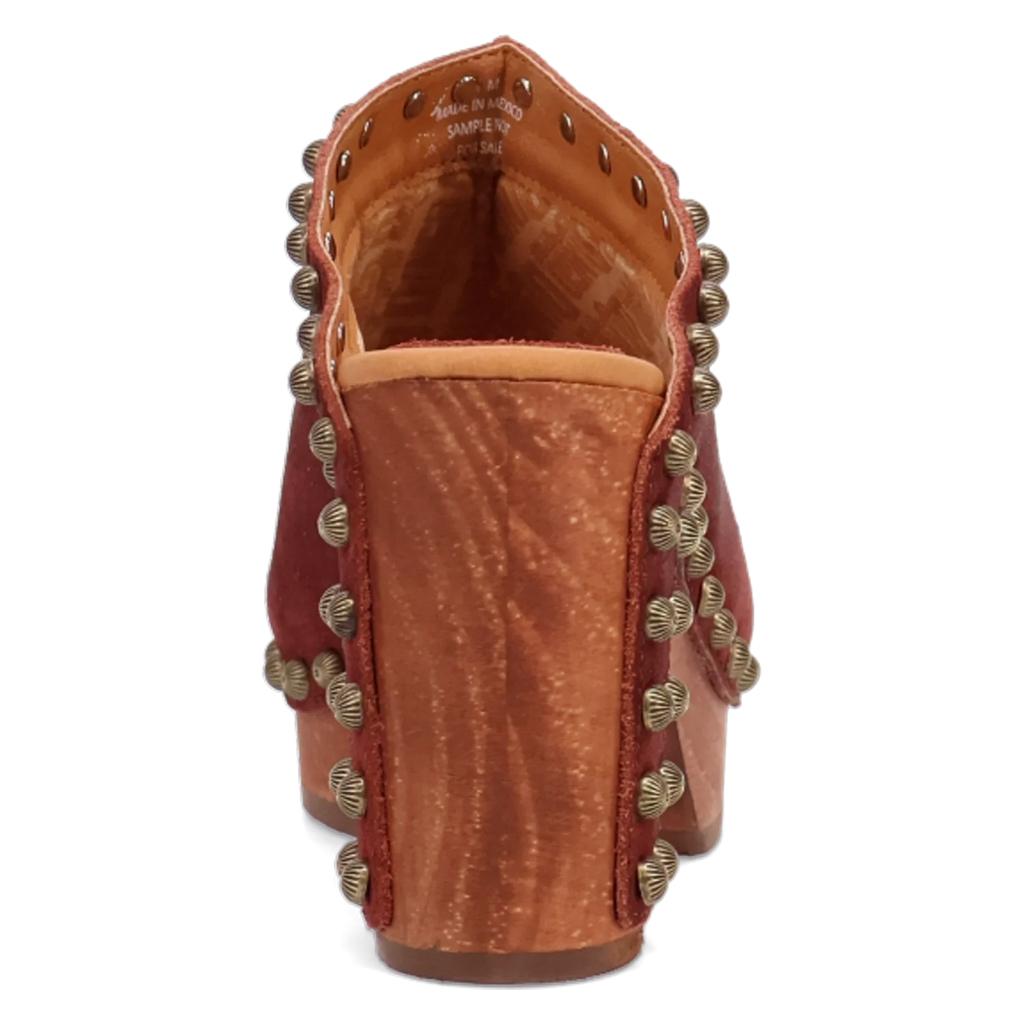 Dingo Echo - Sandales compensées en bois pour femme