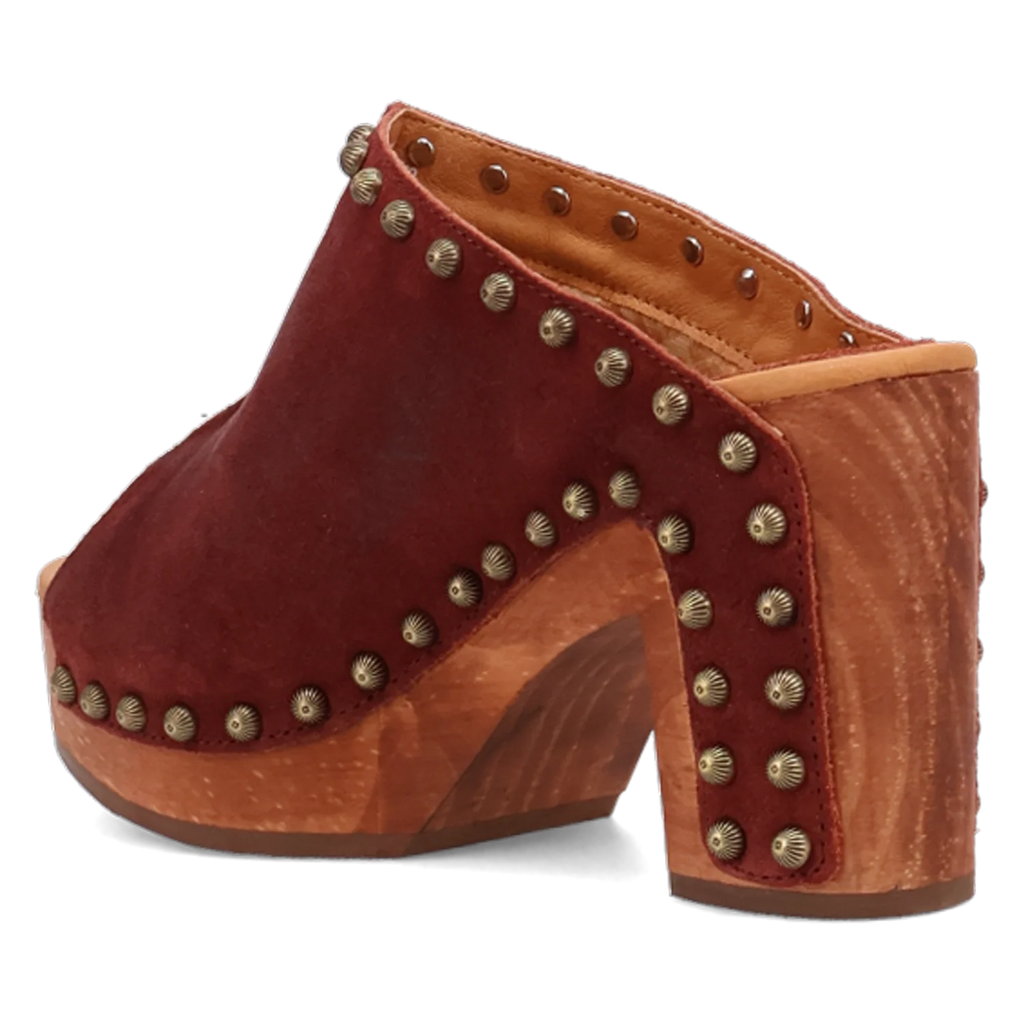 Dingo Echo - Sandales compensées en bois pour femme