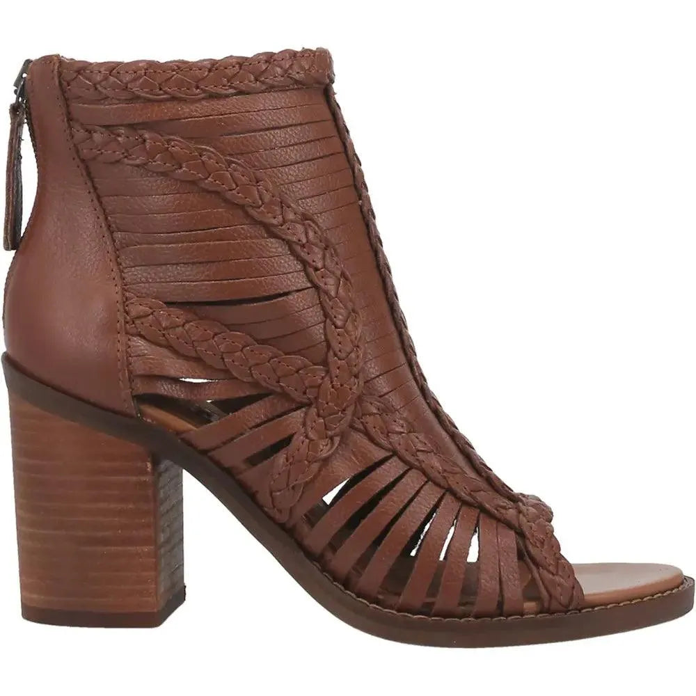 Dingo Jeezy - Sandales en cuir style santiags pour femme (Liquidation)