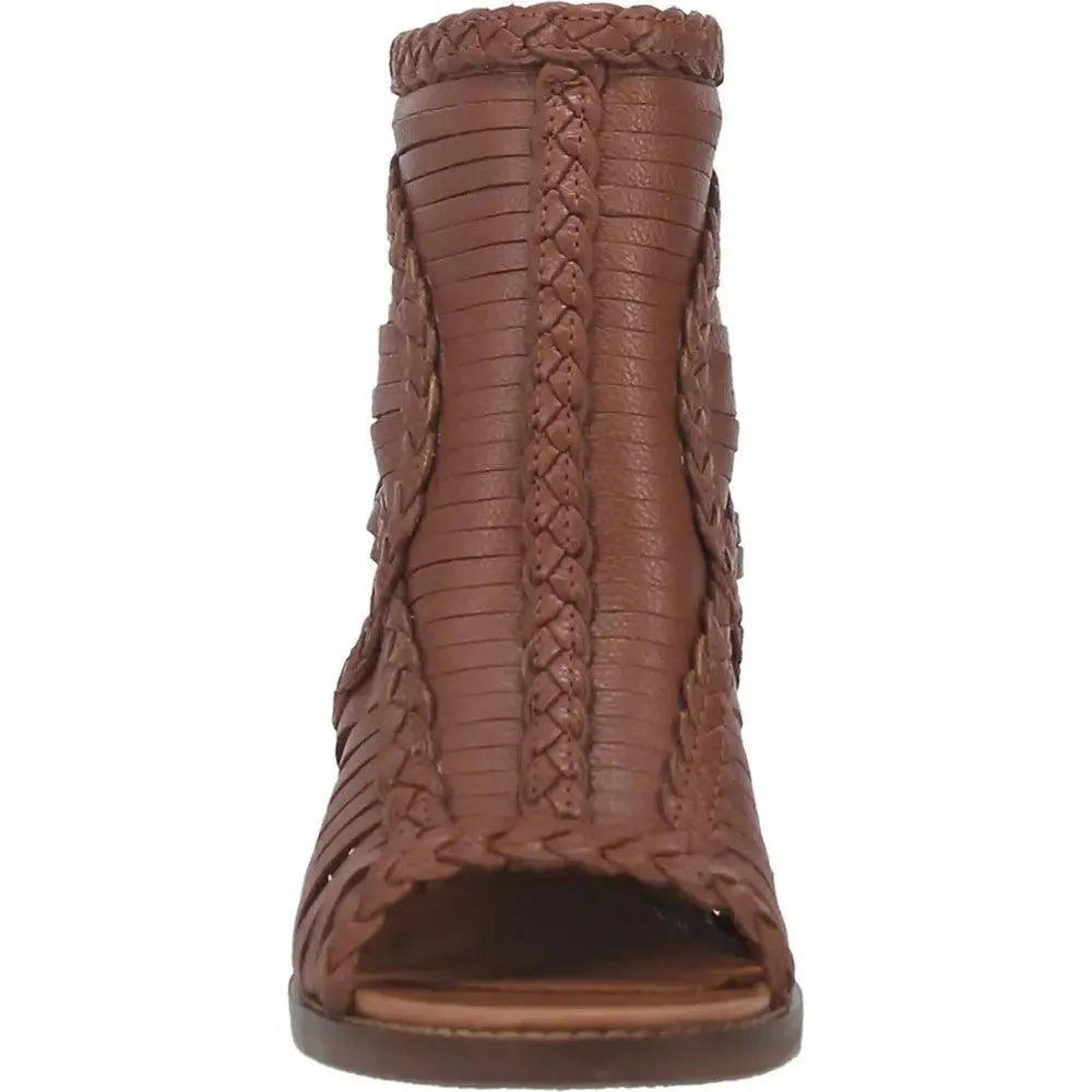 Dingo Jeezy - Sandales en cuir style santiags pour femme (Liquidation)