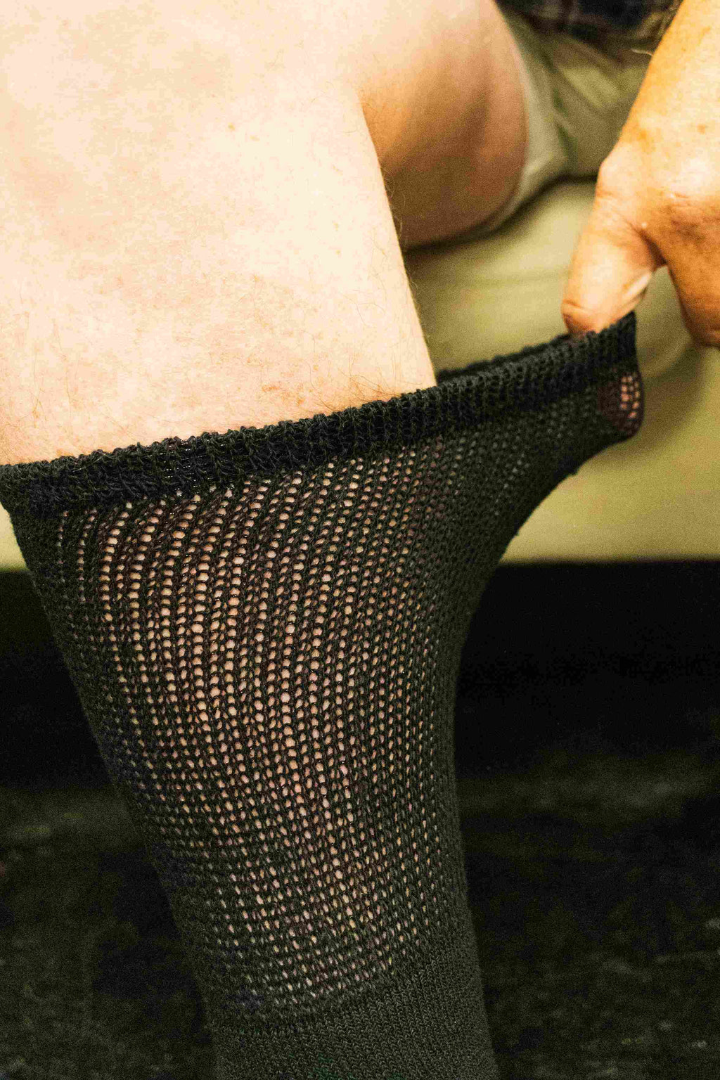 Chaussettes diabétiques pour femme (4 paires) – Ultra-douces – Mi-mollet