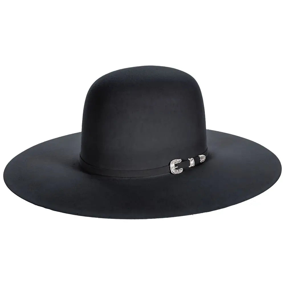 Chapeau de cowboy en feutre de fourrure à bord plat (10X) Douglas de Larry Mahan