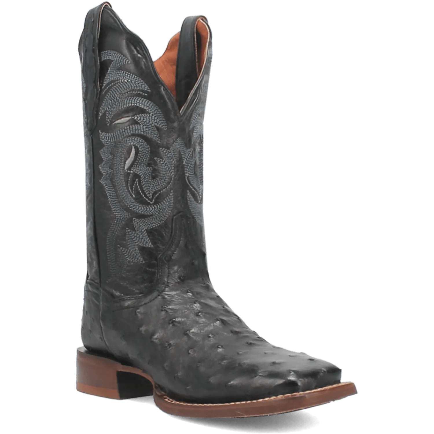 Bottes de Cow-girl en Cuir d'Autruche Dan Post Kylo pour Femmes (Liquidation)