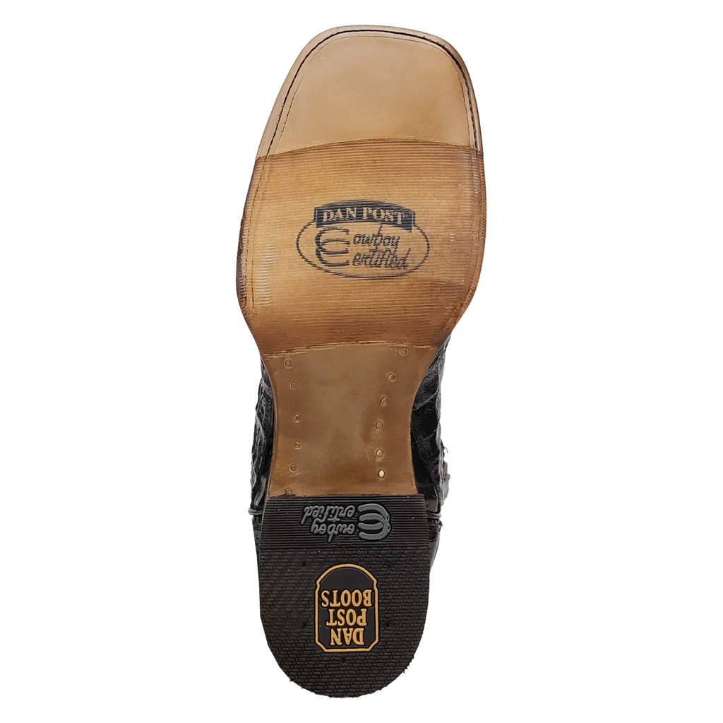 Bottes de cow-boy Dan Post Marsh en caïman pour hommes