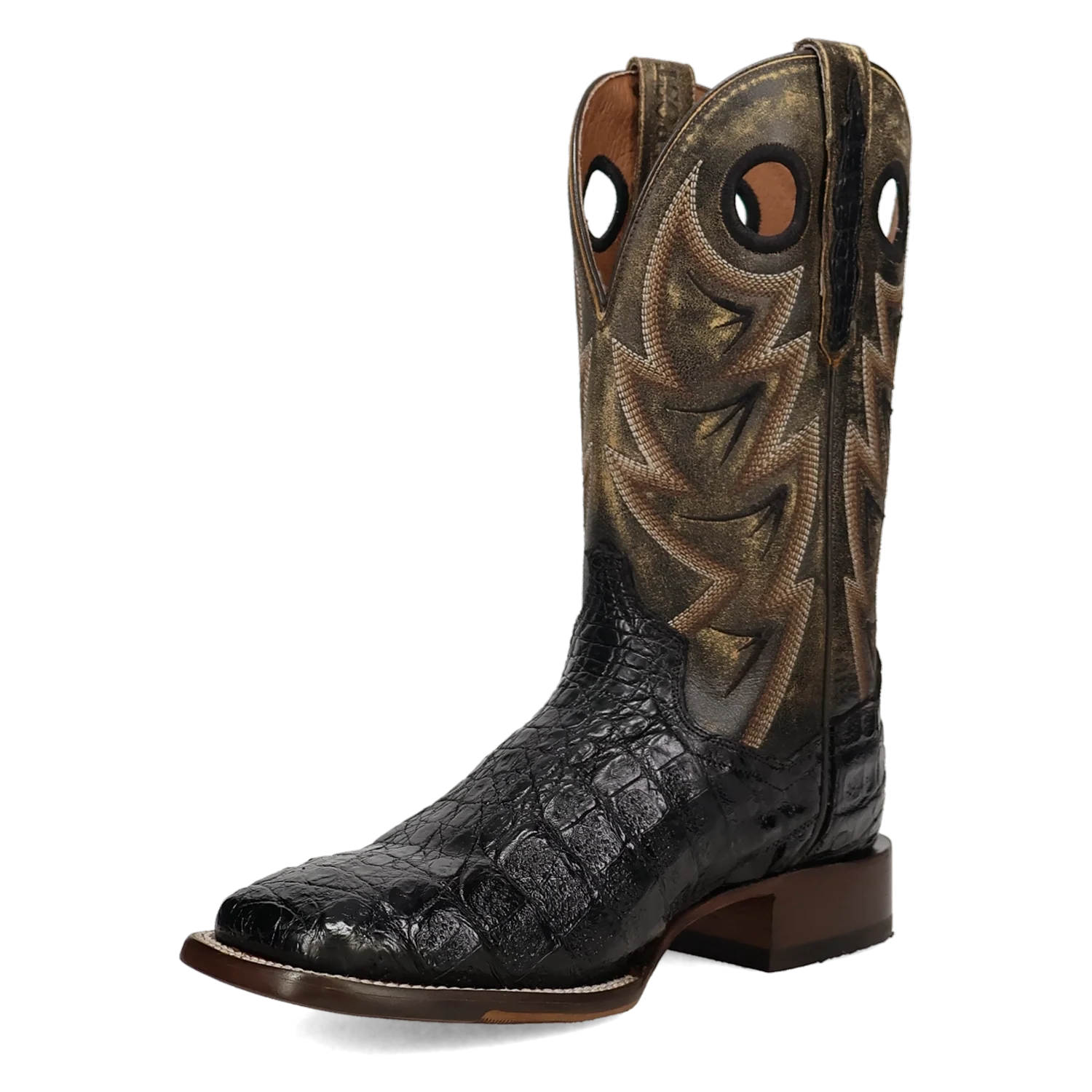 Bottes de cow-boy Dan Post Marsh en caïman pour hommes