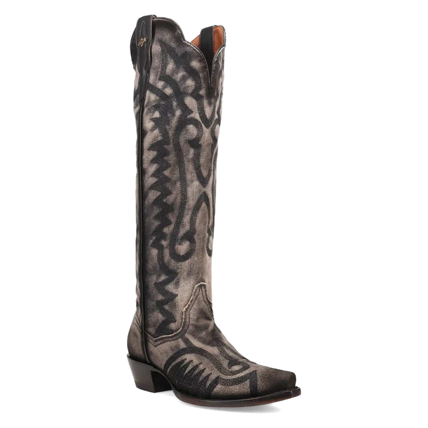 Bottes de cowboy en jean pour femme Dan Post Denim Darlin'