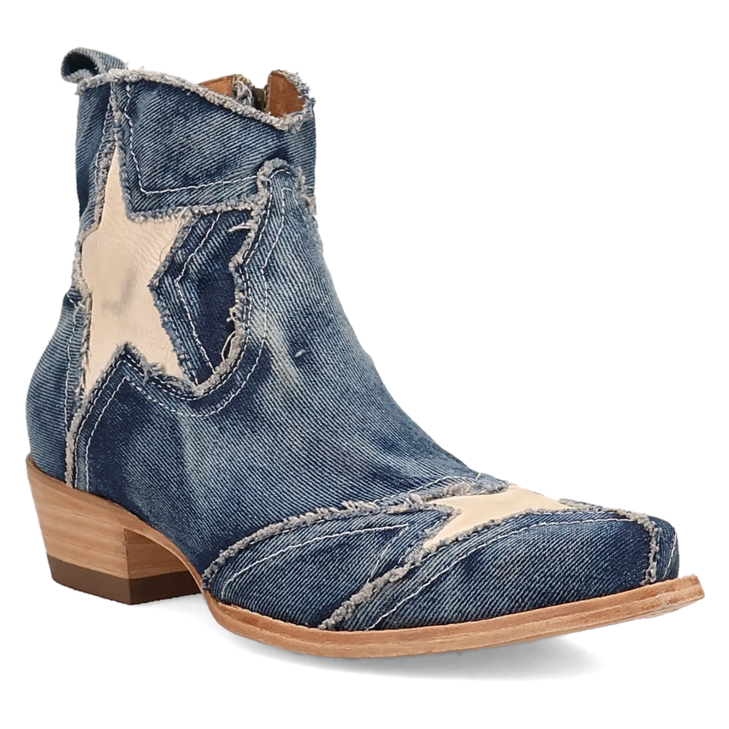 Dan Post Stardust - Bottines cowgirl en jean pour femme