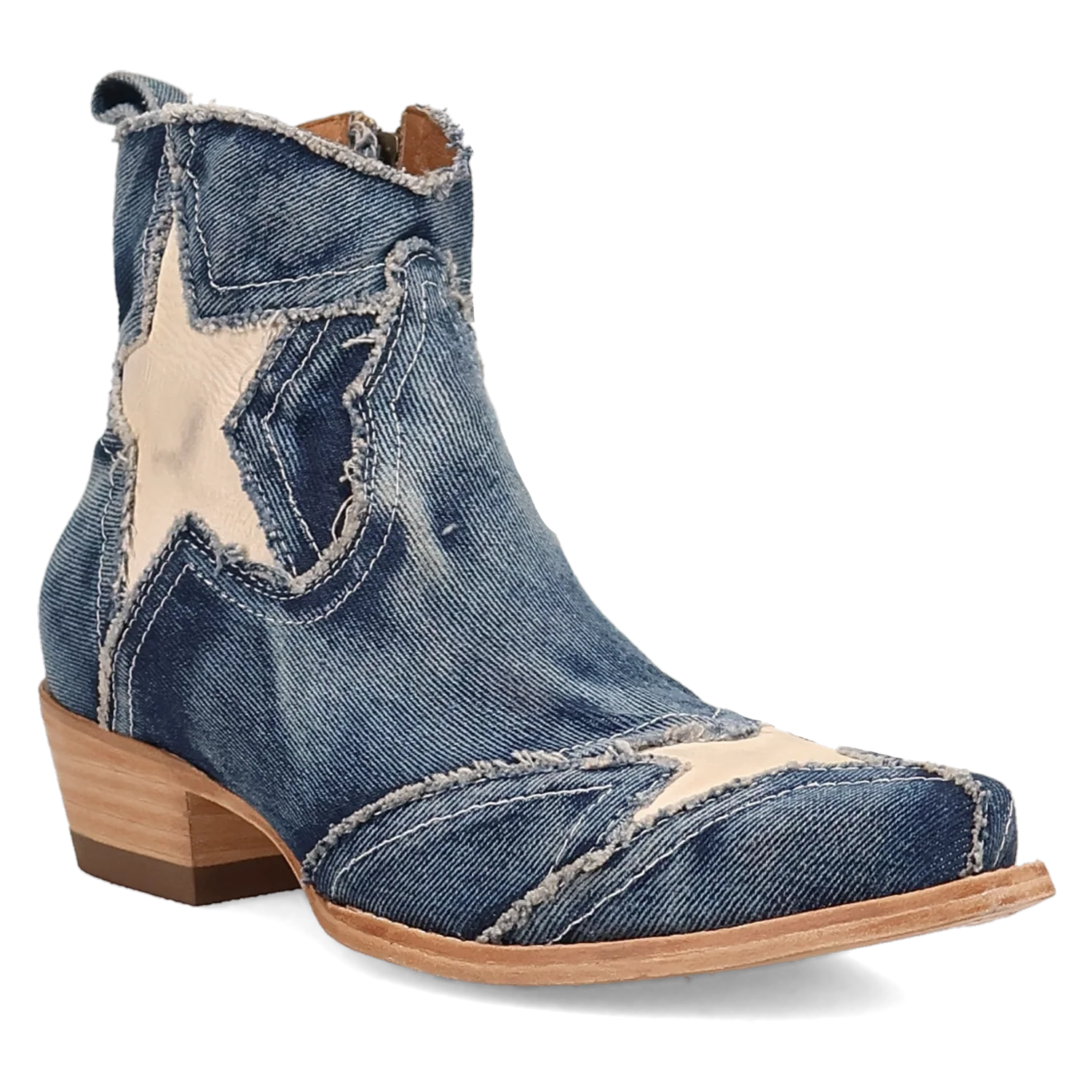 Dan Post Stardust - Bottines cowgirl en jean pour femme