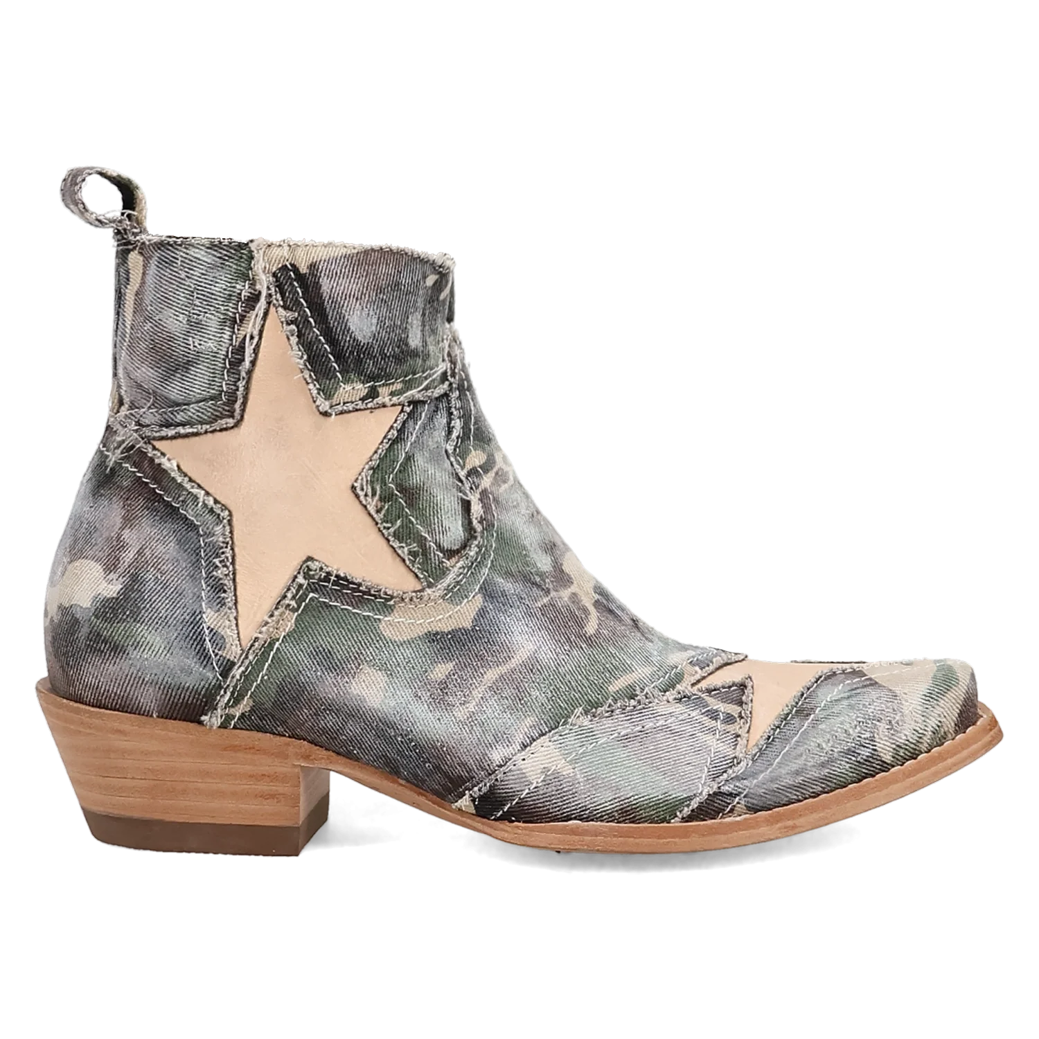 Dan Post Stardust - Bottines cowgirl en jean pour femme
