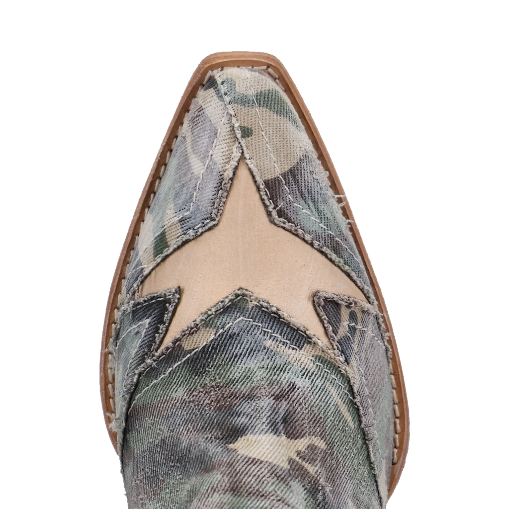 Dan Post Stardust - Bottines cowgirl en jean pour femme