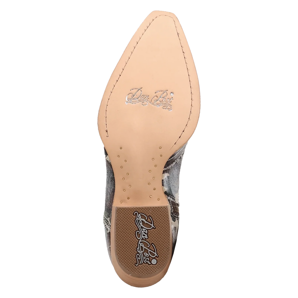 Dan Post Stardust - Bottines cowgirl en jean pour femme