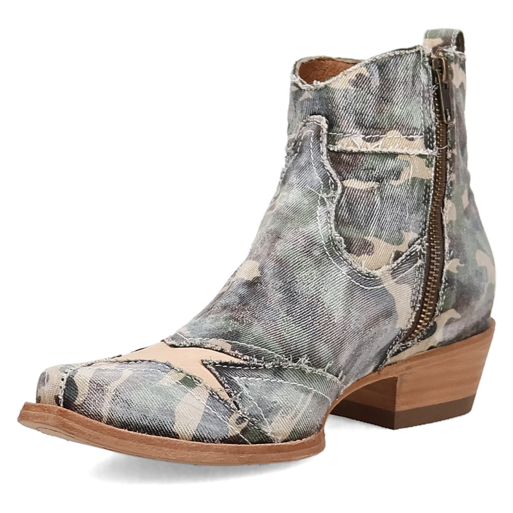 Dan Post Stardust - Bottines cowgirl en jean pour femme