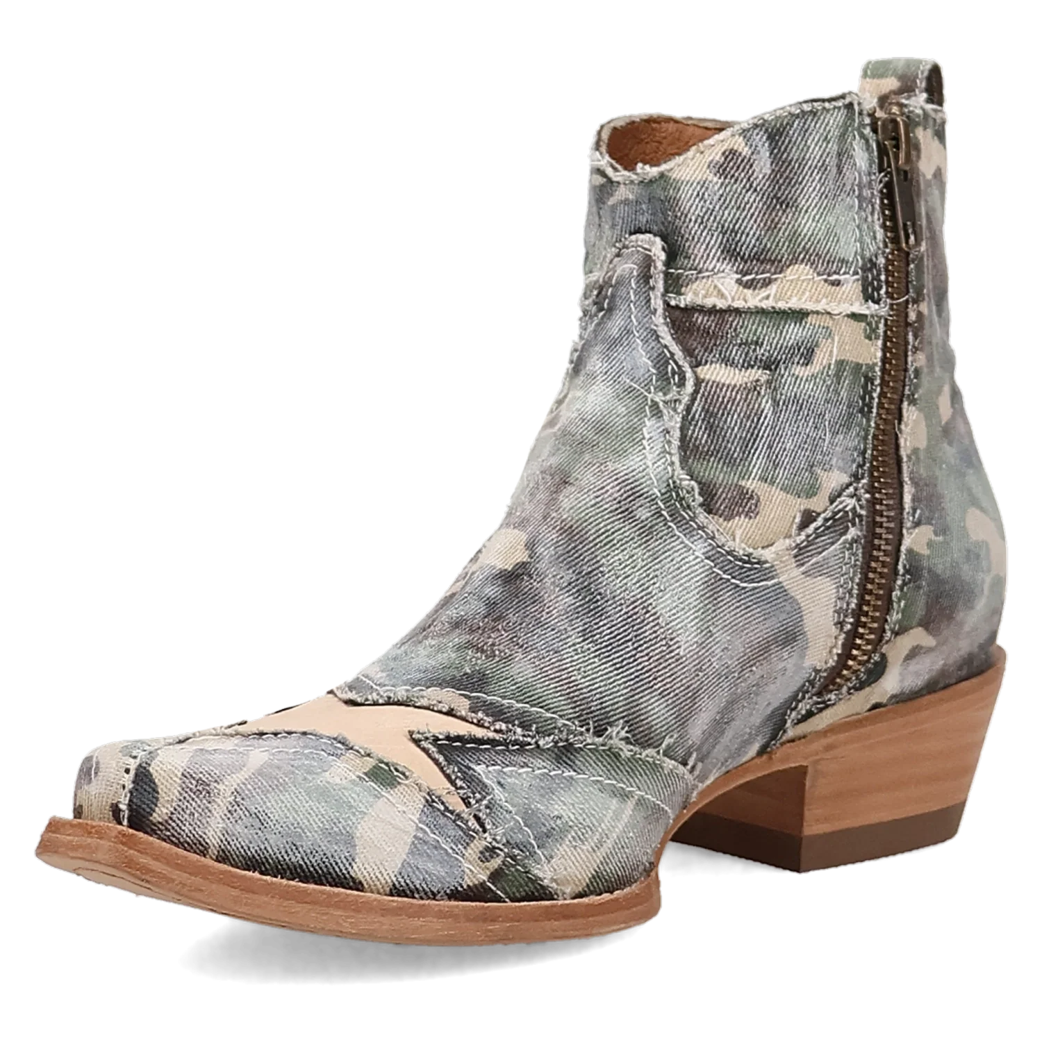 Dan Post Stardust - Bottines cowgirl en jean pour femme