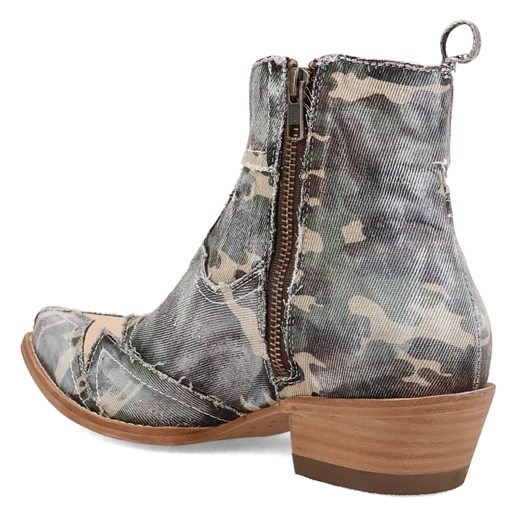 Dan Post Stardust - Bottines cowgirl en jean pour femme