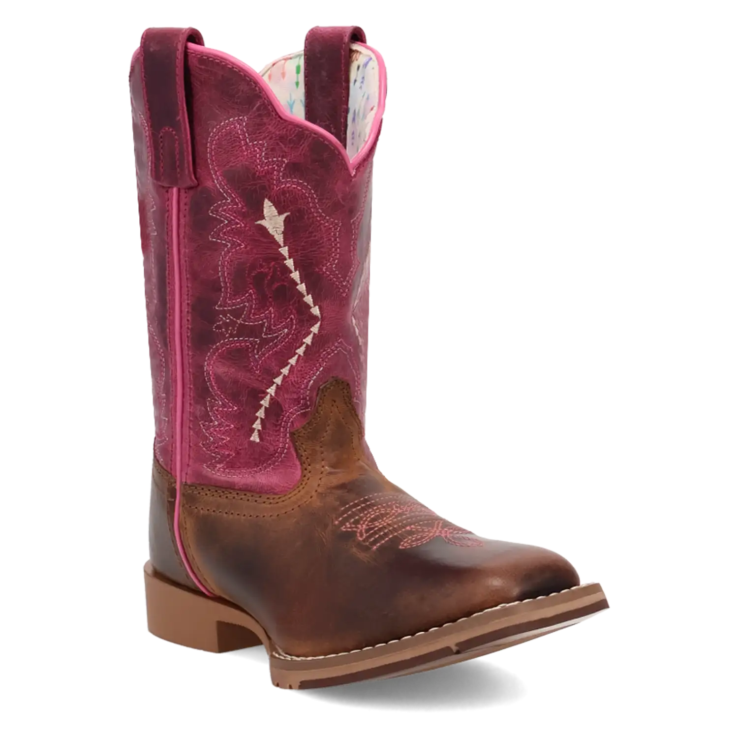Bottes de cow-girl en cuir Dan Post Salina – Enfant/Grand enfant
