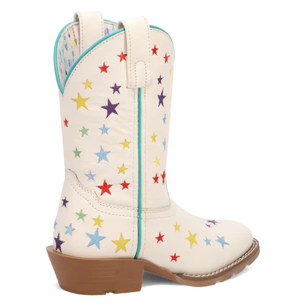 Dan Post Starlett - Bottes de cow-girl en cuir pour petites et grandes filles