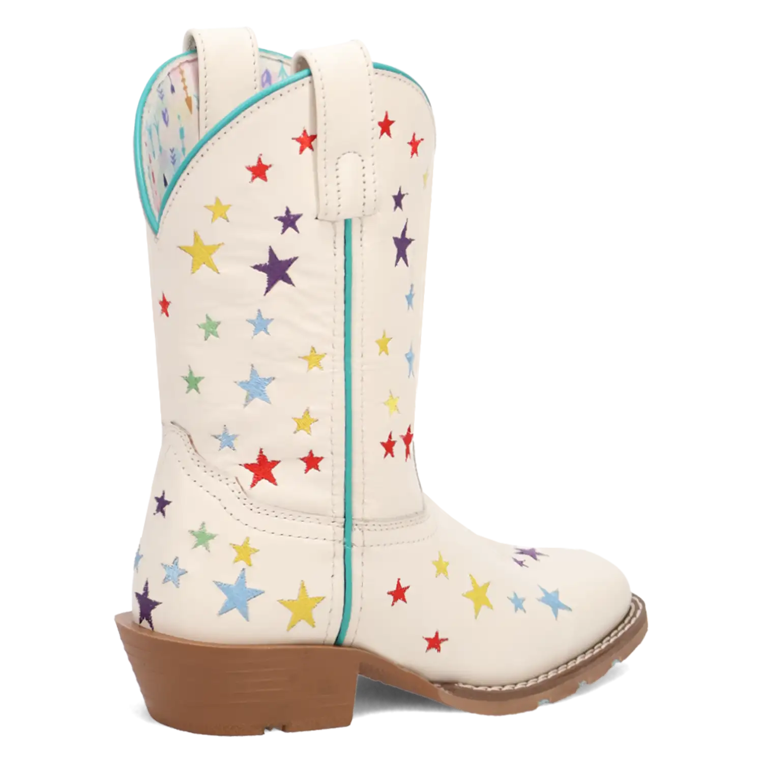 Dan Post Starlett - Bottes de cow-girl en cuir pour petites et grandes filles