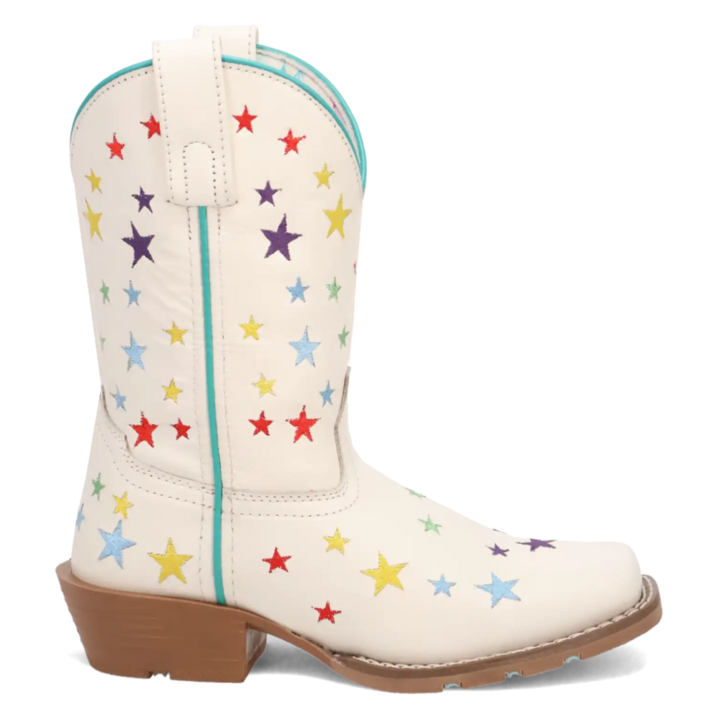 Dan Post Starlett - Bottes de cow-girl en cuir pour petites et grandes filles