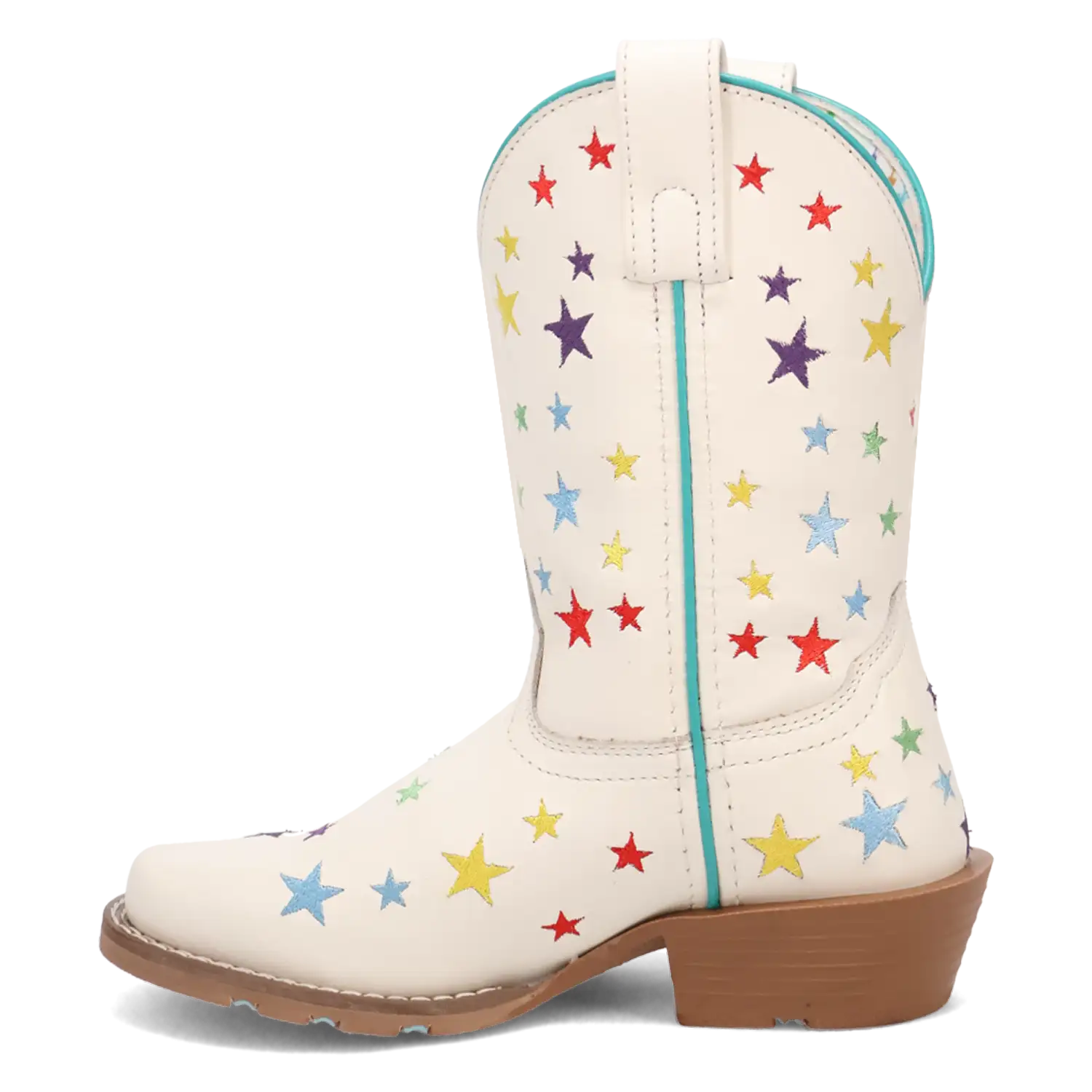Dan Post Starlett - Bottes de cow-girl en cuir pour petites et grandes filles