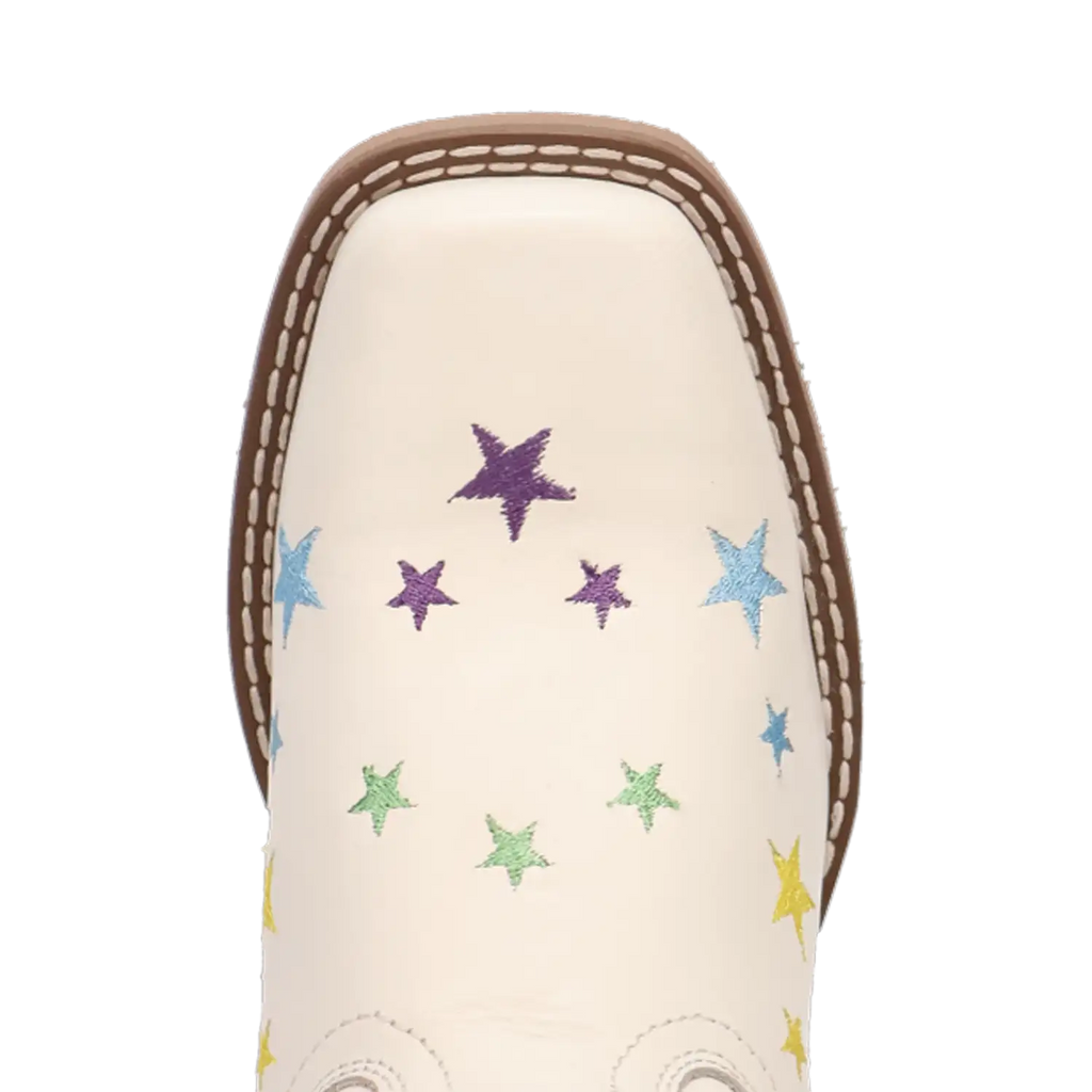 Dan Post Starlett - Bottes de cow-girl en cuir pour petites et grandes filles