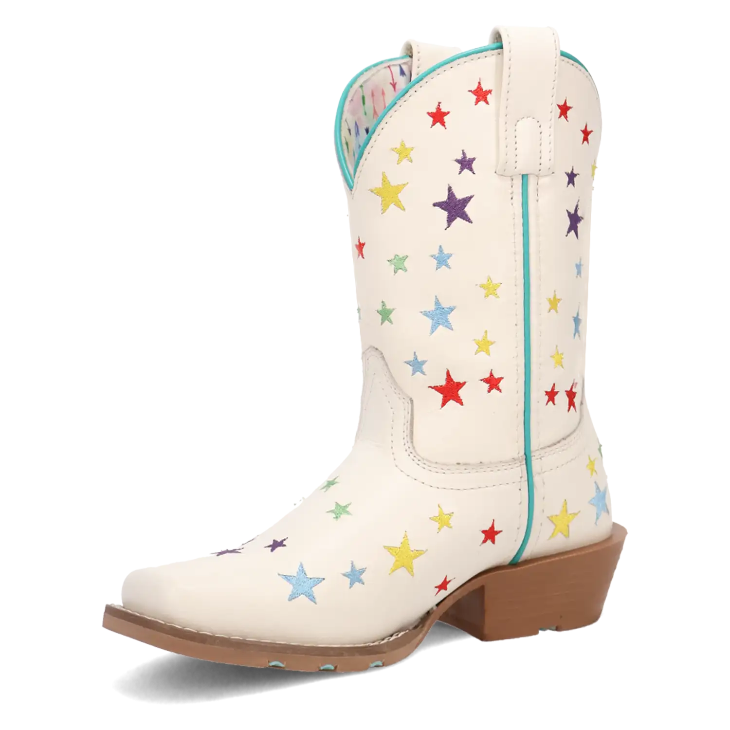 Dan Post Starlett - Bottes de cow-girl en cuir pour petites et grandes filles